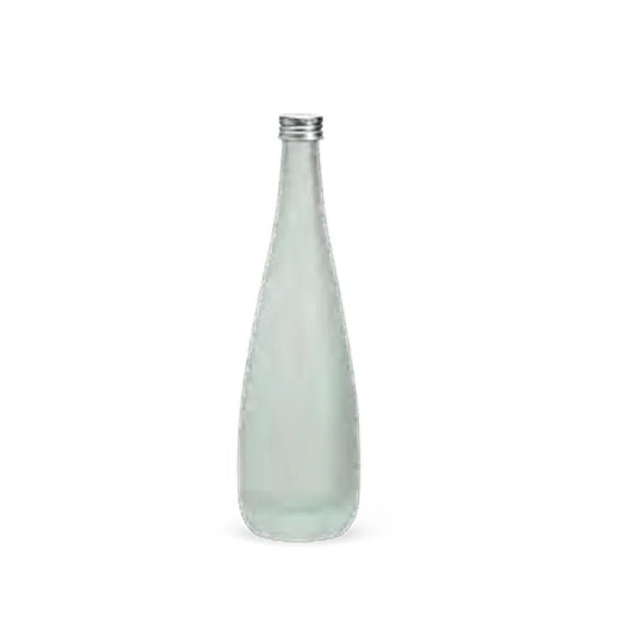 Garrafa de vidro e alumínio 550ml, código 09106-IA