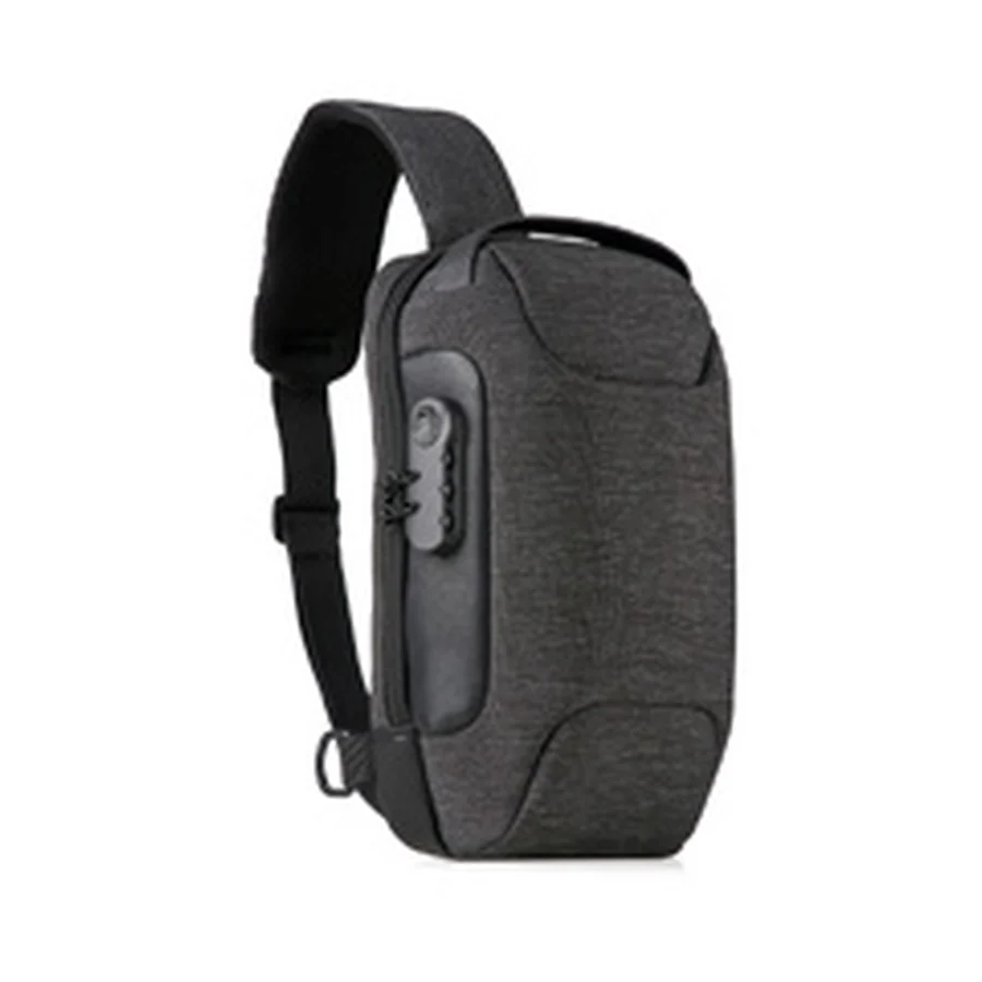 Mochila de Ombro USB Anti-Furto - brinde corporativo personalizado