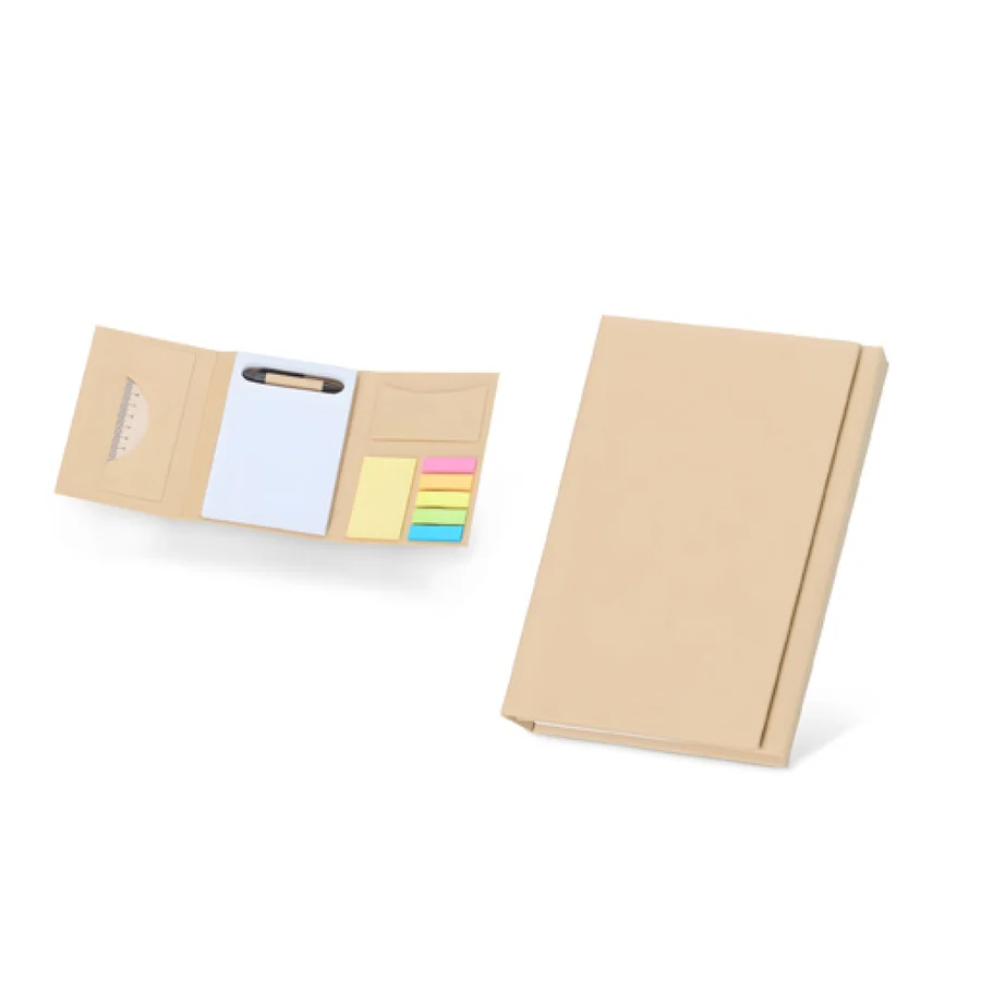 Kit Bloco de Anotações personalizado 11194-IA em fundo branco