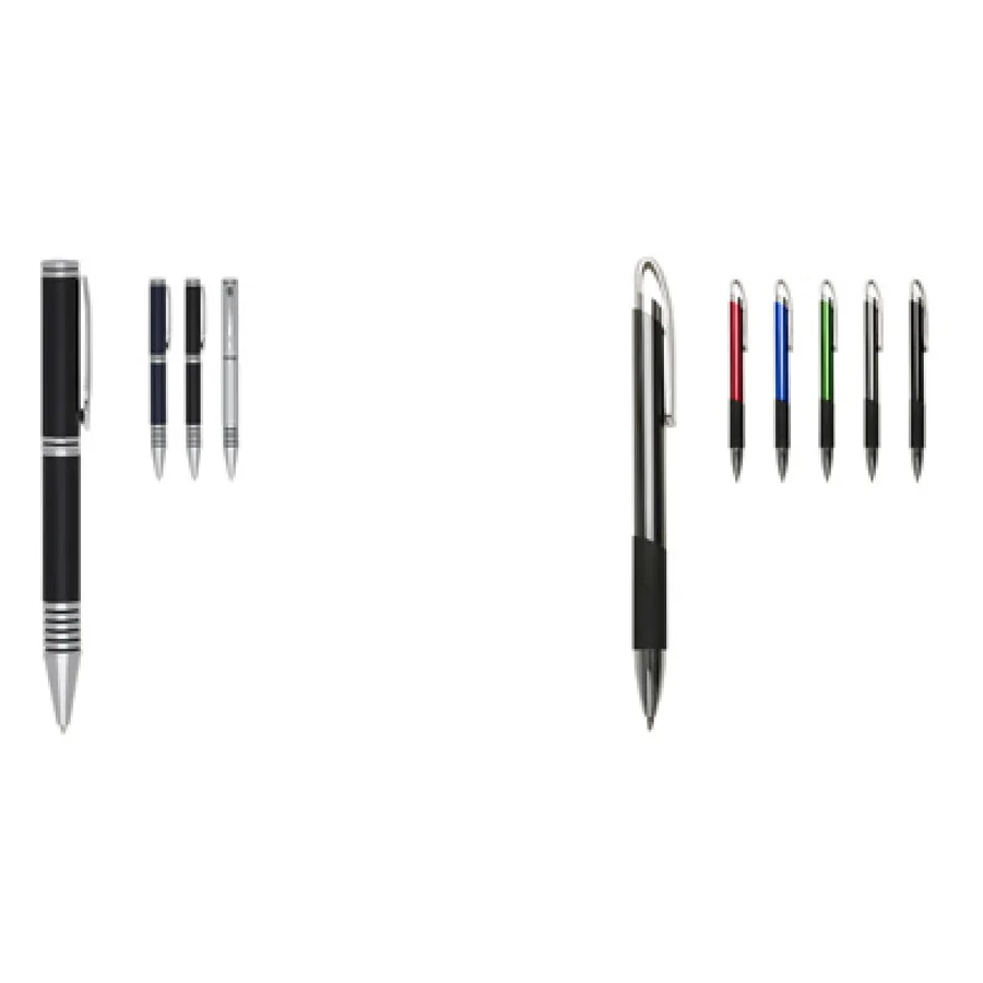 Caneta Metal personalizado 120B1-IA em fundo branco
