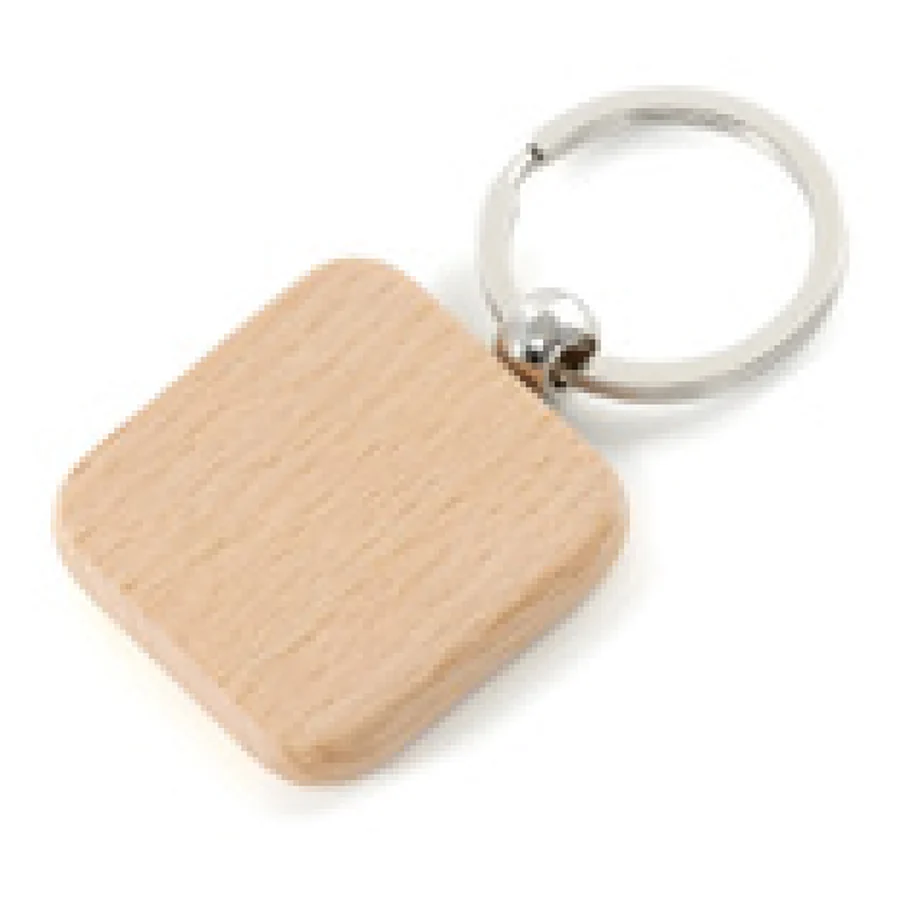 Chaveiro Madeira personalizado 06038-IA em fundo branco