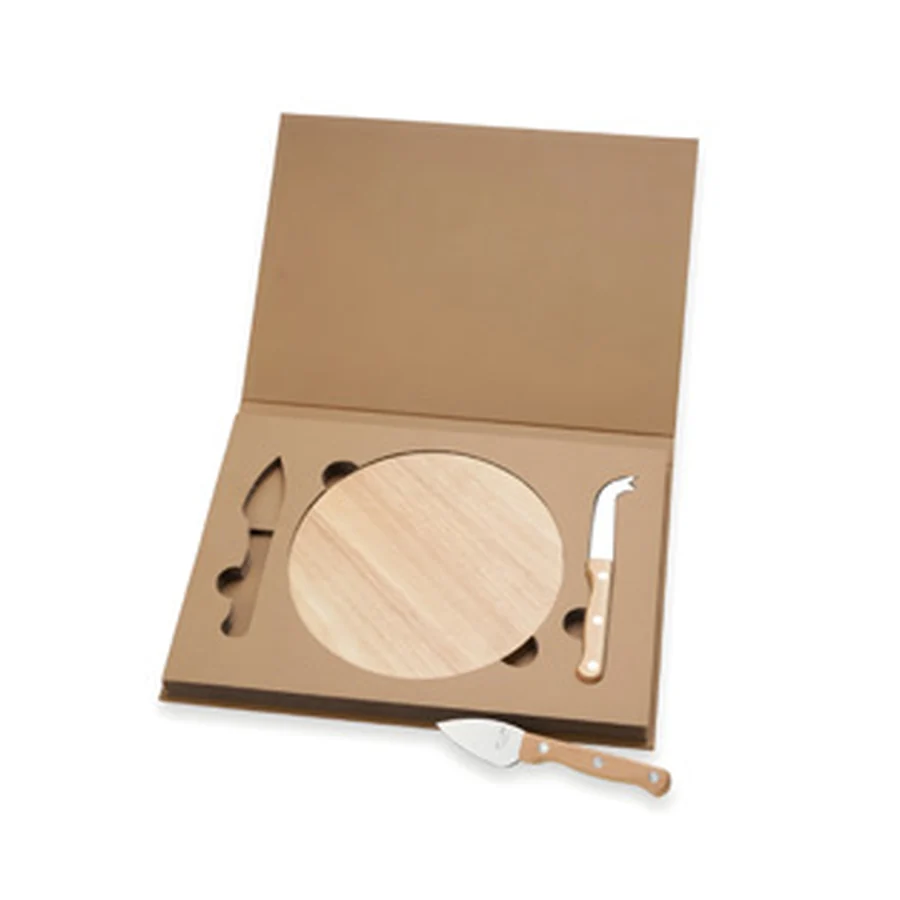 Kit Queijo 3 Peças - brinde corporativo personalizado