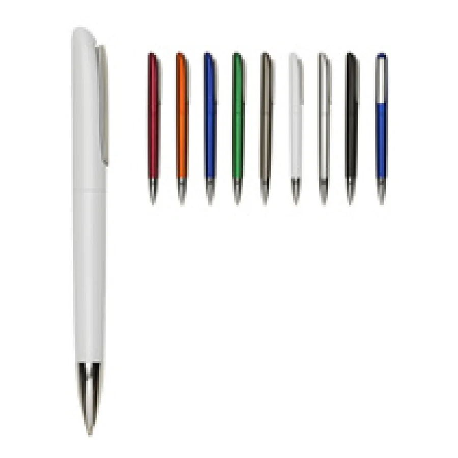 Caneta Plástica personalizado 13440-IA em fundo branco