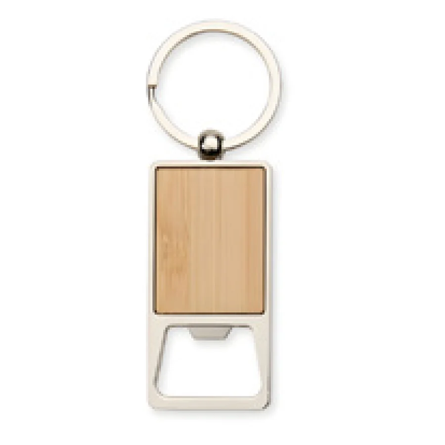 Chaveiro Metal Abridor personalizado 08238-IA em fundo branco