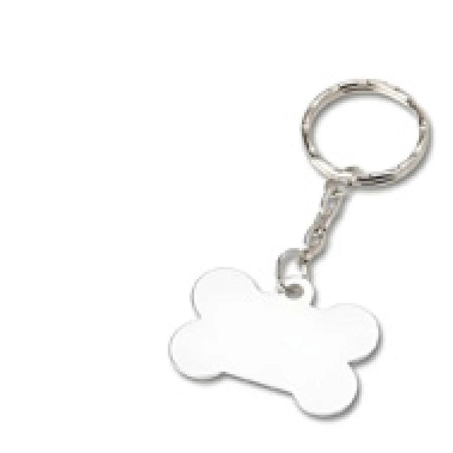 Chaveiro Metal personalizado 07042-IA em fundo branco