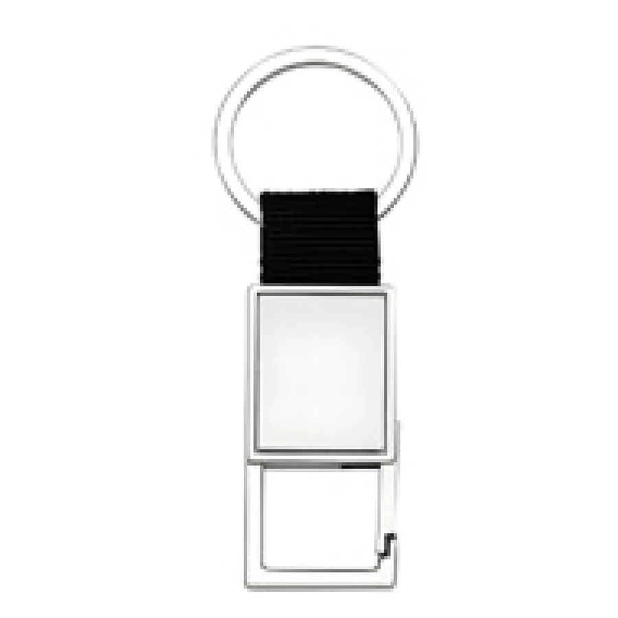 Chaveiro Metal Mosquetão personalizado 12195-IA em fundo branco