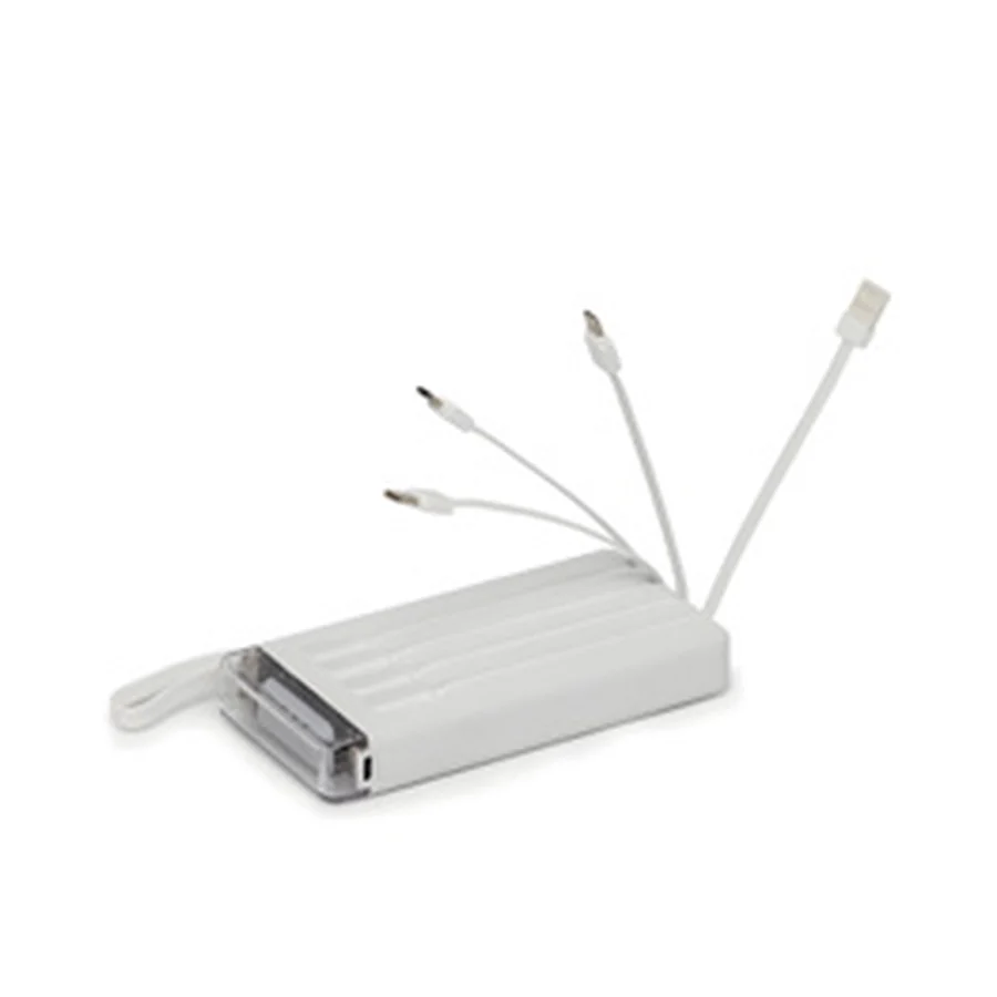 Power Bank 10.000mAh com Lanterna e - brinde corporativo personalizado