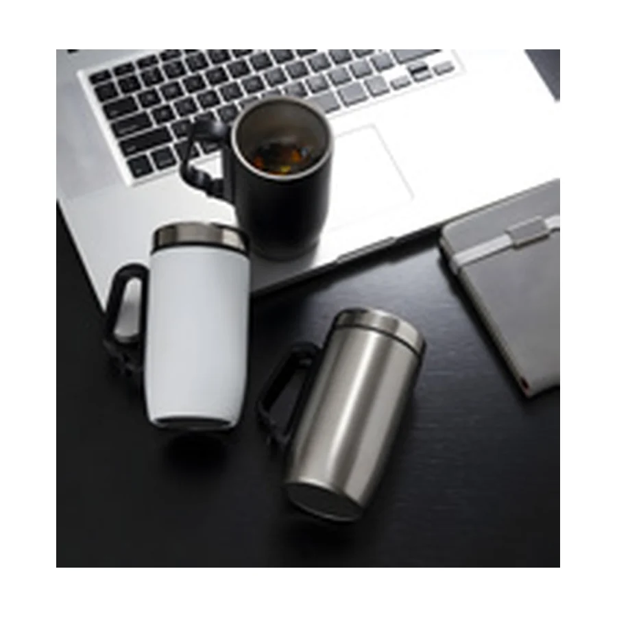 Caneca Inox Parede Dupla 250ml - brinde corporativo personalizado