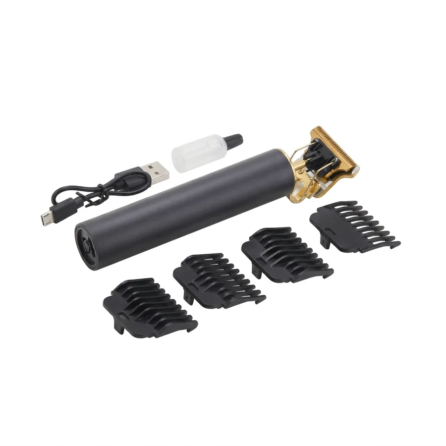 Máquina de Cortar Cabelo Recarregável em fundo branco