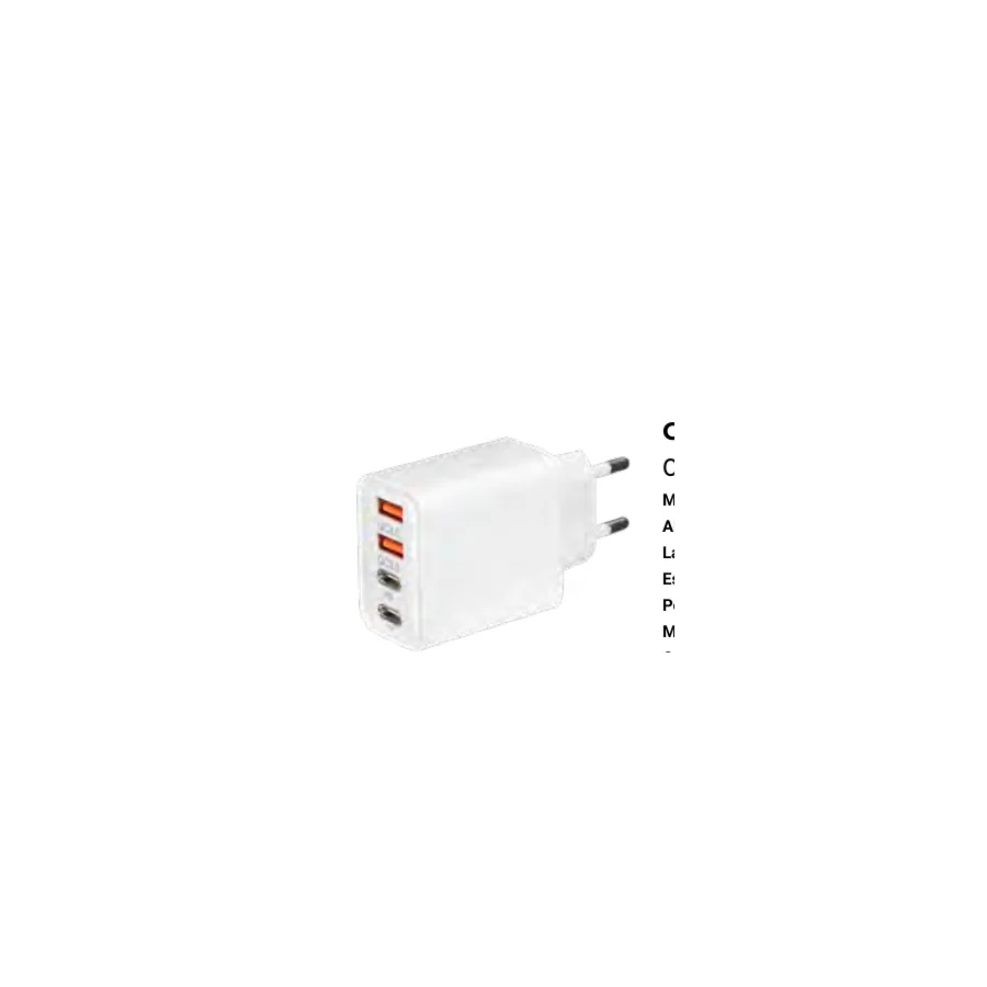 Carregador Turbo Com 4 Portas personalizado - código 09003-IA