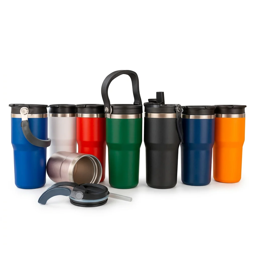 Copo térmico 600ml em várias cores, código 08340-IA