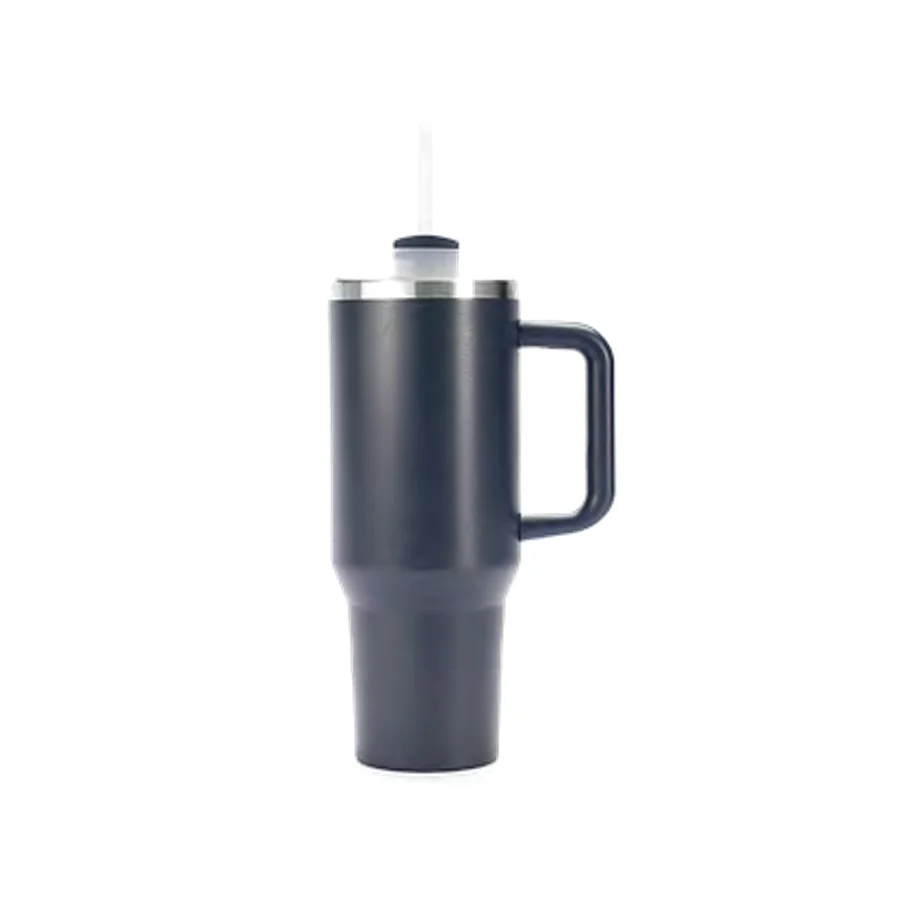 Caneca térmica 1,2L com alça e canudo, código 18896-IA
