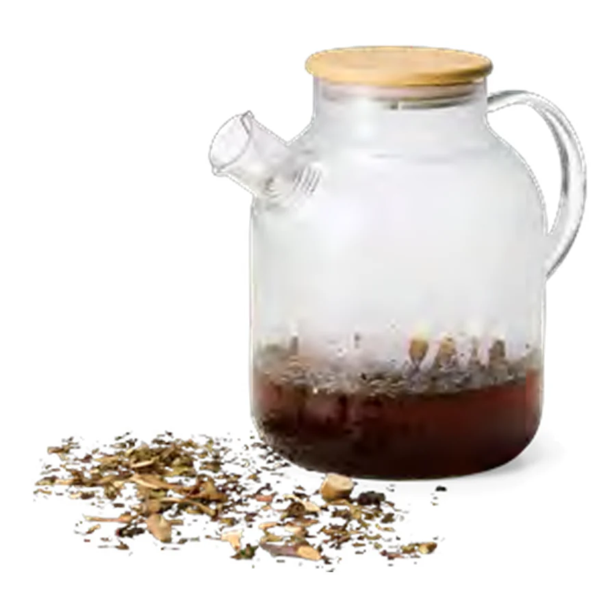 Chaleira Borossilicato 1,8L 08292-IA em fundo branco