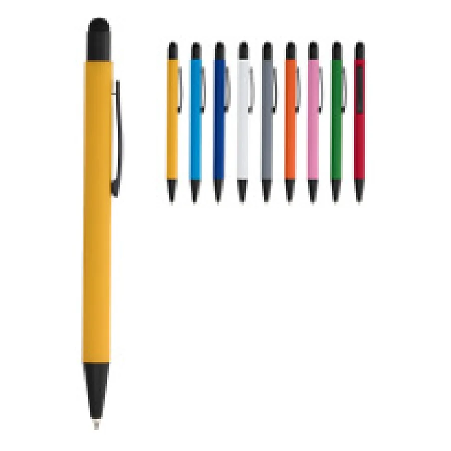 Caneta Metal Touch personalizado 14949B-IA em fundo branco