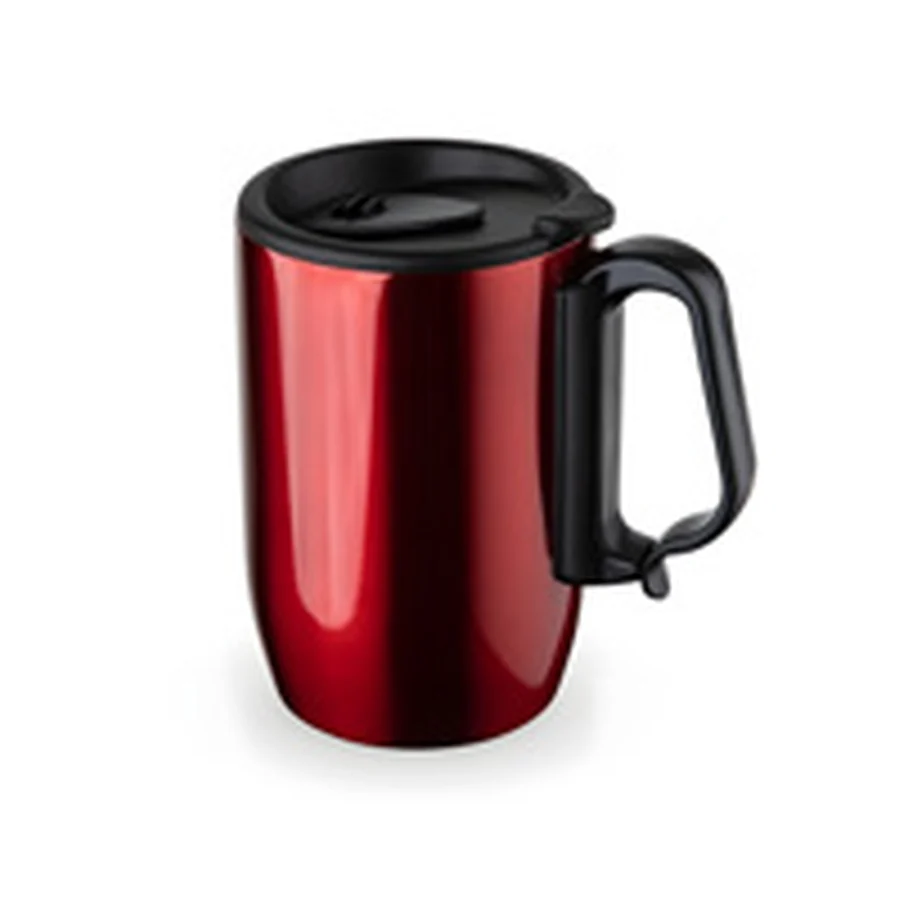 Caneca Inox Parede Dupla 350ml - brinde corporativo personalizado