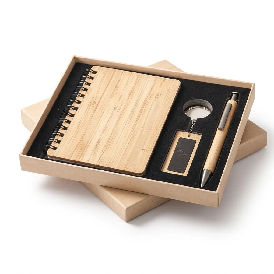 Kit Executivo Ecológico 3 Peças personalizado - código 19081-IA