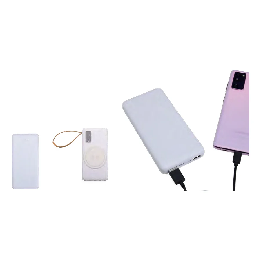 Power Bank 10.000mAh com Indicador LED personalizado - código 08188-IA