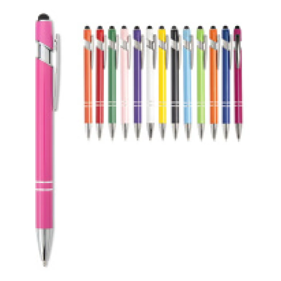 Caneta Metal Touch personalizado 08103-IA em fundo branco