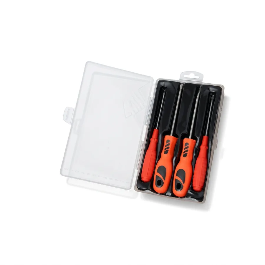 Kit Ferramentas 4 Peças em fundo branco