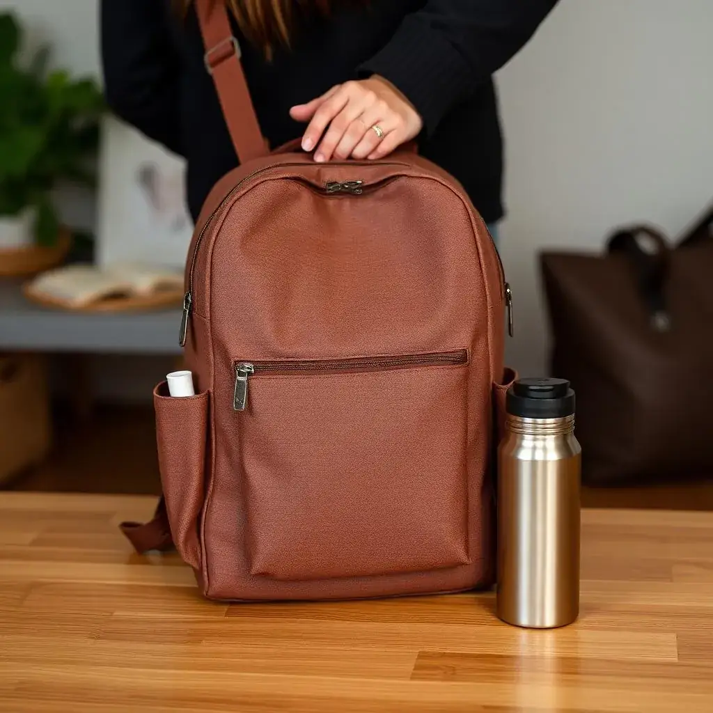 Ecobags e mochilas personalizadas usadas em kits de boas-vindas para funcionários